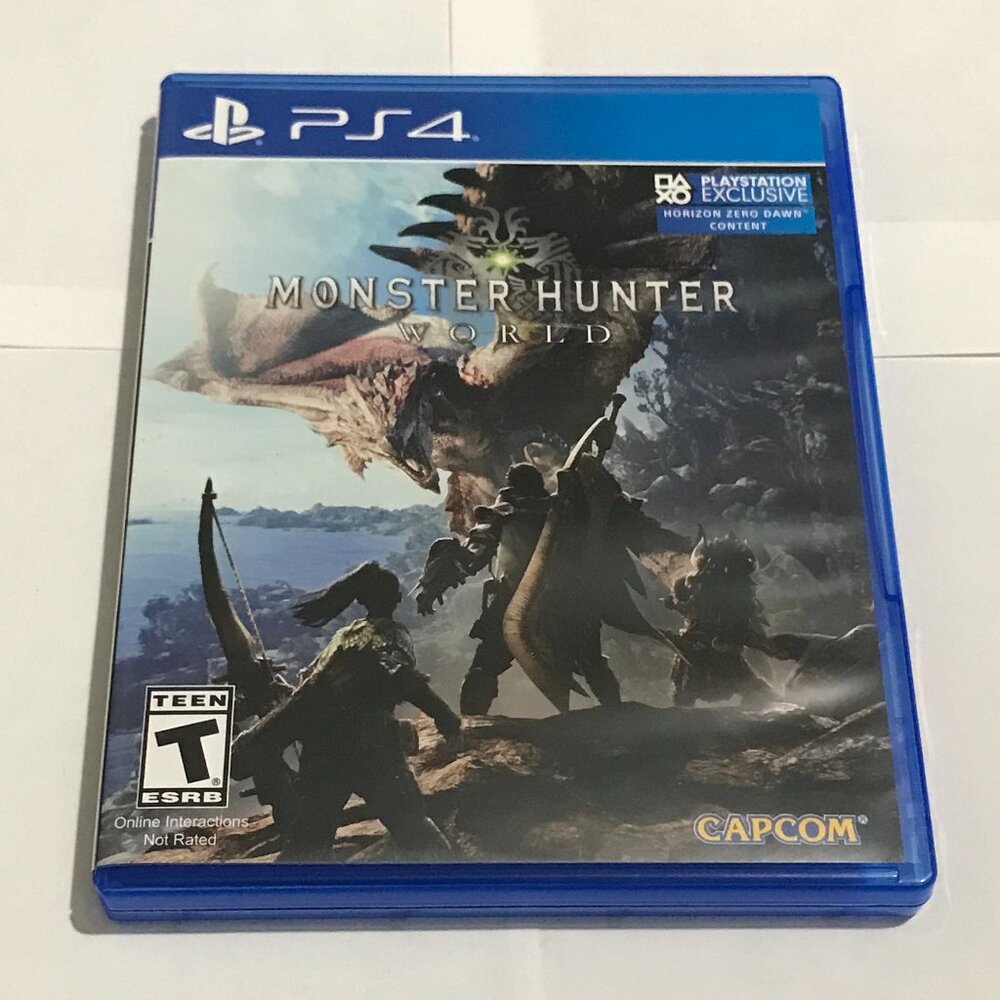Monster Hunter World (Sony PlayStation 4, 2018) PS4 Tested